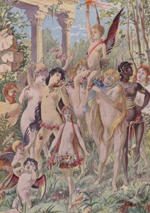 A szerelem diadala alkotó: French School